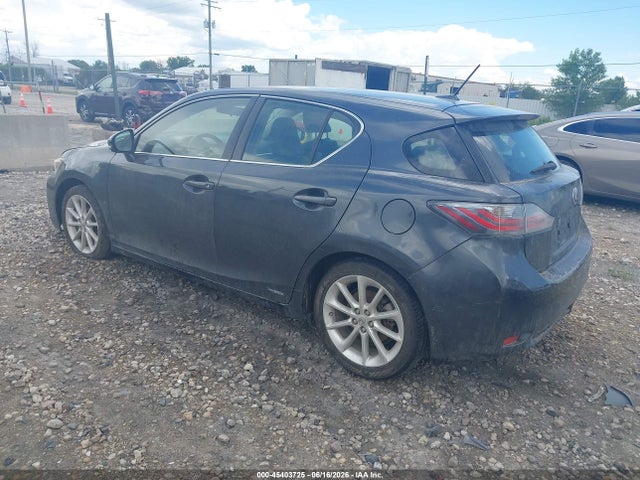 Aukcja sprzedaży 2011 Lexus Ct 200h, vin: JTHKD5BH6B2032860, numer aukcji: 45403725
