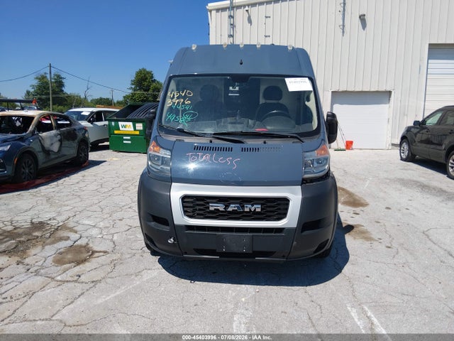 2019 Ram Promaster 3500 Cargo Van High Roof 159 Wb Ext მანქანა იყიდება აუქციონზე, vin: 3C6URVJG9KE553716, აუქციონის ნომერი: 45403996