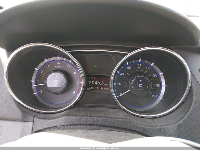Aukcja sprzedaży 2013 Hyundai Sonata Gls, vin: 5NPEB4AC4DH745049, numer aukcji: 45404205