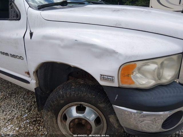 45404253 :رقم المزاد ، 3D7MU48D73G830825 vin ، 2003 Dodge Ram 3500 Slt/laramie/st مزاد بيع