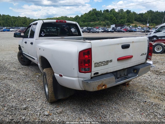 45404253 :رقم المزاد ، 3D7MU48D73G830825 vin ، 2003 Dodge Ram 3500 Slt/laramie/st مزاد بيع