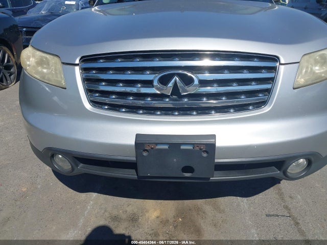 Aukcja sprzedaży 2005 Infiniti Fx35, vin: JNRAS08W65X216487, numer aukcji: 45404364