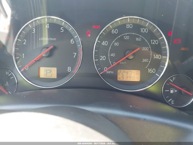 Aukcja sprzedaży 2005 Infiniti Fx35, vin: JNRAS08W65X216487, numer aukcji: 45404364
