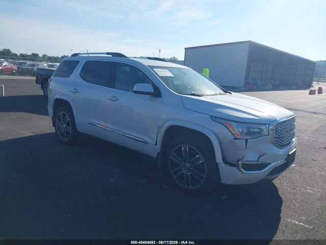 2017 Gmc Acadia Denali მანქანა იყიდება აუქციონზე, vin: 1GKKNXLSXHZ144358, აუქციონის ნომერი: 45404492