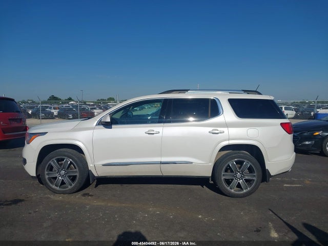 2017 Gmc Acadia Denali მანქანა იყიდება აუქციონზე, vin: 1GKKNXLSXHZ144358, აუქციონის ნომერი: 45404492