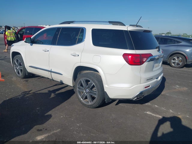 2017 Gmc Acadia Denali მანქანა იყიდება აუქციონზე, vin: 1GKKNXLSXHZ144358, აუქციონის ნომერი: 45404492
