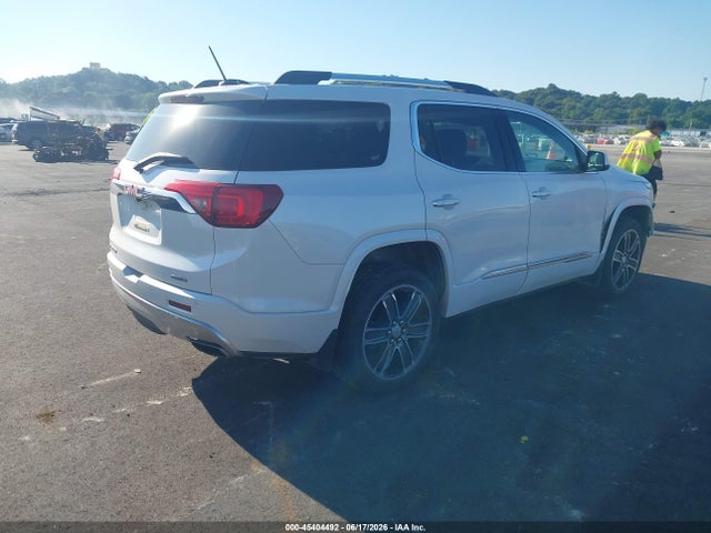 2017 Gmc Acadia Denali მანქანა იყიდება აუქციონზე, vin: 1GKKNXLSXHZ144358, აუქციონის ნომერი: 45404492