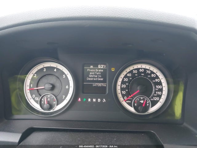 Продажа на аукционе авто 2013 Ram 1500 Tradesman, vin: 1C6RR7FG0DS684804, номер лота: 45404552