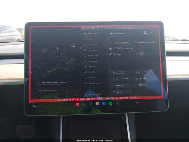 Aukcja sprzedaży 2019 Tesla Model 3 Long Range/performance, vin: 5YJ3E1EB7KF533319, numer aukcji: 45404681