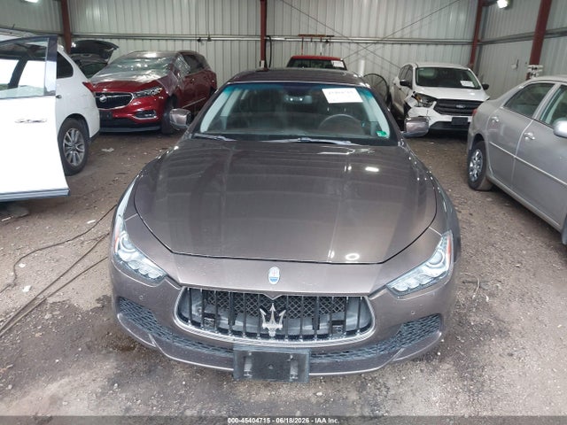45404715 :رقم المزاد ، ZAM57XSA2E1127894 vin ، 2014 Maserati Ghibli مزاد بيع