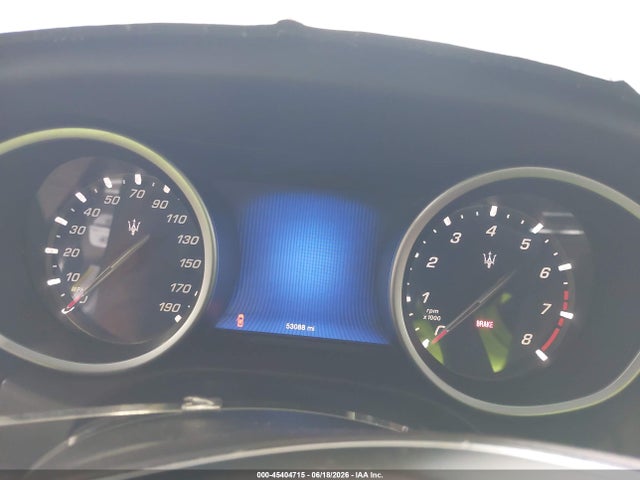 2014 Maserati Ghibli მანქანა იყიდება აუქციონზე, vin: ZAM57XSA2E1127894, აუქციონის ნომერი: 45404715