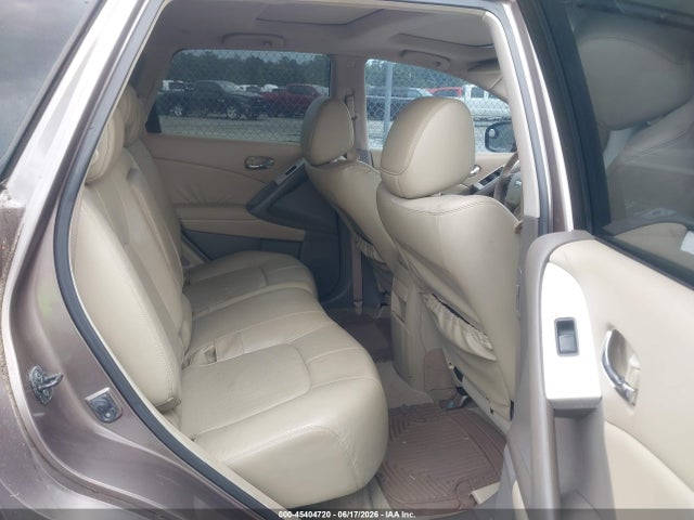 45404720 :رقم المزاد ، JN8AZ1MU0AW020037 vin ، 2010 Nissan Murano Sl مزاد بيع