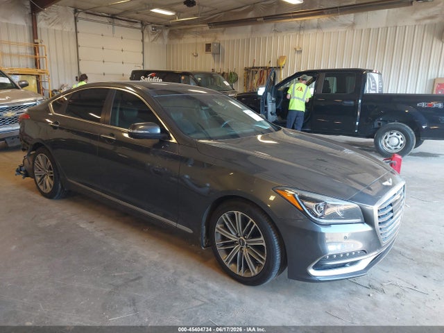 2018 Genesis G80 3.8 მანქანა იყიდება აუქციონზე, vin: KMHGN4JE2JU266532, აუქციონის ნომერი: 45404734