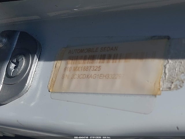 45404749 :رقم المزاد ، 2C3CDXAG1EH332297 vin ، 2014 Dodge Charger Police مزاد بيع