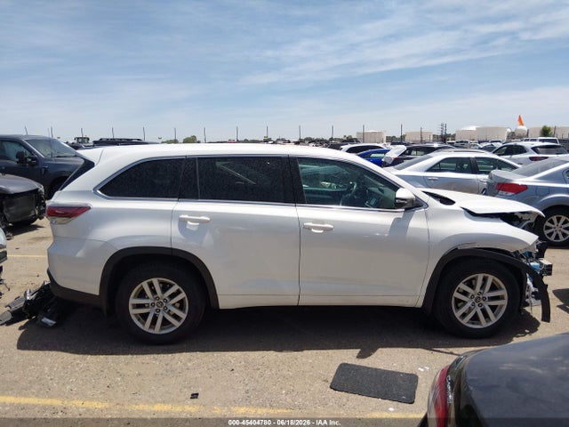 Продаж на аукціоні авто 2016 Toyota Highlander Le/le Plus, vin: 5TDBKRFH6GS345352, номер лоту: 45404780