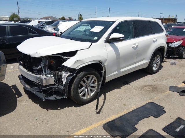 Продаж на аукціоні авто 2016 Toyota Highlander Le/le Plus, vin: 5TDBKRFH6GS345352, номер лоту: 45404780