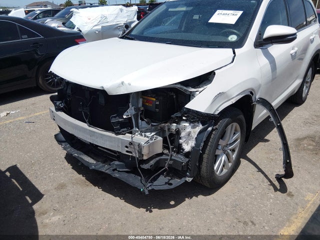 Продаж на аукціоні авто 2016 Toyota Highlander Le/le Plus, vin: 5TDBKRFH6GS345352, номер лоту: 45404780