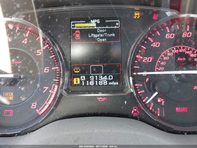 2016 Subaru Wrx Premium მანქანა იყიდება აუქციონზე, vin: JF1VA1E63G9829162, აუქციონის ნომერი: 45404884