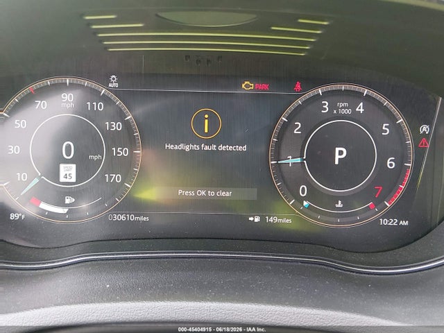 Aukcja sprzedaży 2022 Jaguar E-pace Se P250 Awd Automatic, vin: SADFP2FX7N1029359, numer aukcji: 45404915