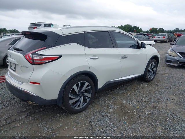Auction sale of the 2018 Nissan Murano Platinum, vin: 5N1AZ2MG8JN113577, lot number: 45404976