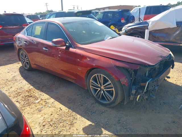 Продажа на аукционе авто 2016 Infiniti Q50 3.0t Premium, vin: JN1EV7AP7GM302127, номер лота: 45405079