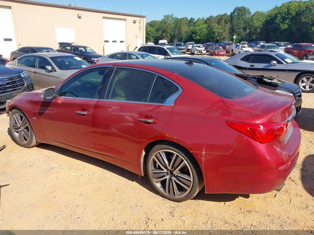 2016 Infiniti Q50 3.0t Premium მანქანა იყიდება აუქციონზე, vin: JN1EV7AP7GM302127, აუქციონის ნომერი: 45405079