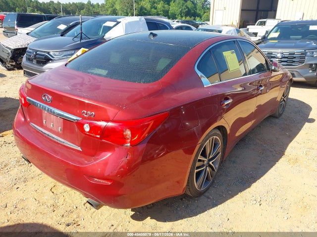 2016 Infiniti Q50 3.0t Premium მანქანა იყიდება აუქციონზე, vin: JN1EV7AP7GM302127, აუქციონის ნომერი: 45405079