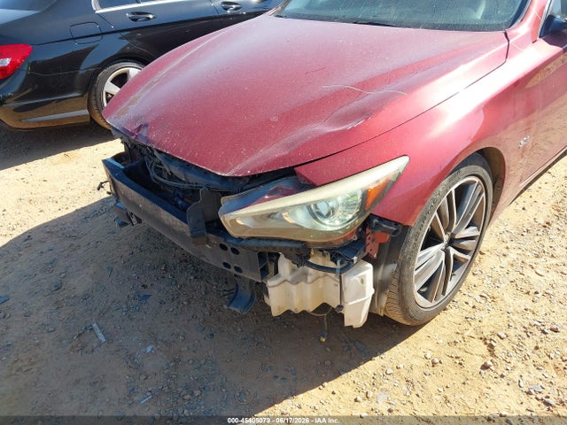 2016 Infiniti Q50 3.0t Premium მანქანა იყიდება აუქციონზე, vin: JN1EV7AP7GM302127, აუქციონის ნომერი: 45405079