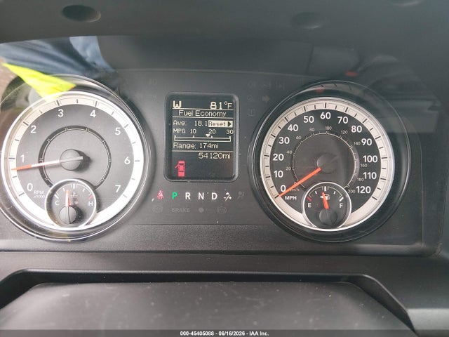 45405088 :رقم المزاد ، 1C6RR6FG6HS614837 vin ، 2017 Ram 1500 Tradesman  4x2 6'4 Box مزاد بيع