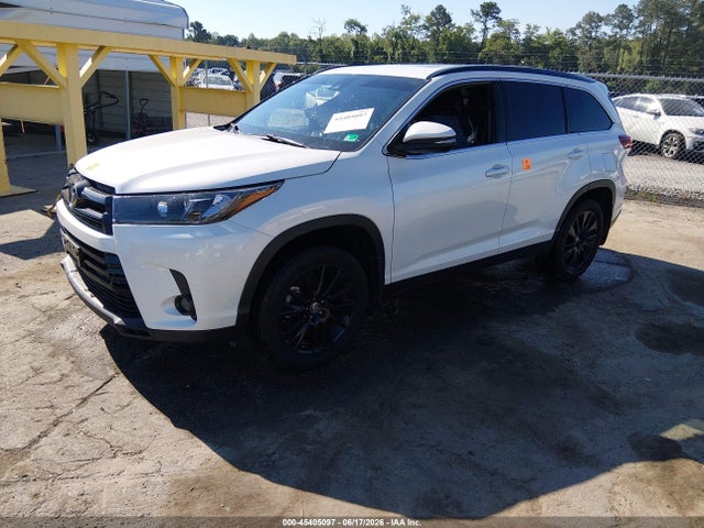 Toyota Highlander Se 2019 5TDJZRFH6KS627569 Image 2