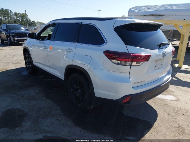 Toyota Highlander Se 2019 5TDJZRFH6KS627569 Image 3