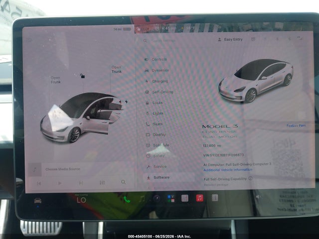 5YJ3E1EB7JF096873 Tesla Model 3 Long Range/performance