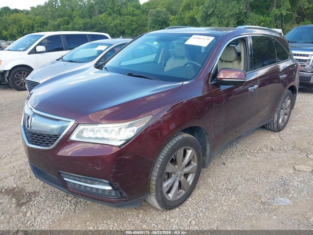 45405170 :رقم المزاد ، 5FRYD3H8XEB013381 vin ، 2014 Acura Mdx Advance Pkg W/entertainment Pkg مزاد بيع
