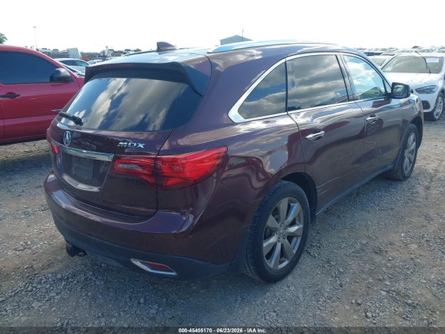 45405170 :رقم المزاد ، 5FRYD3H8XEB013381 vin ، 2014 Acura Mdx Advance Pkg W/entertainment Pkg مزاد بيع