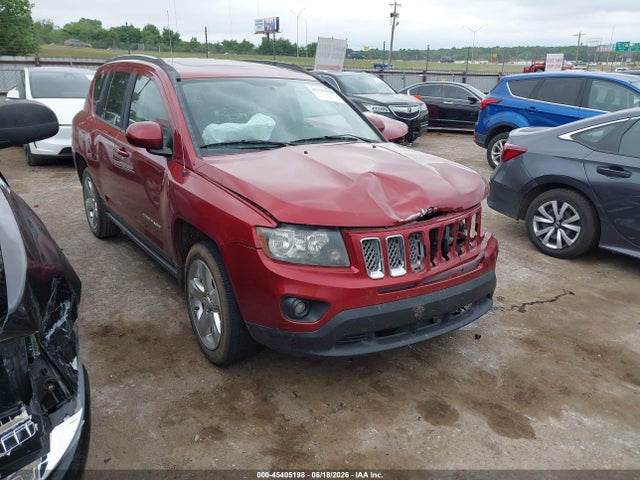 2014 Jeep Compass Latitude მანქანა იყიდება აუქციონზე, vin: 1C4NJCEB8ED618682, აუქციონის ნომერი: 45405198