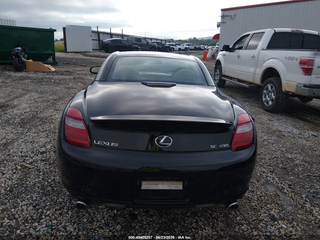 45405207 :رقم المزاد ، JTHFN48Y869006175 vin ، 2006 Lexus Sc 430 مزاد بيع