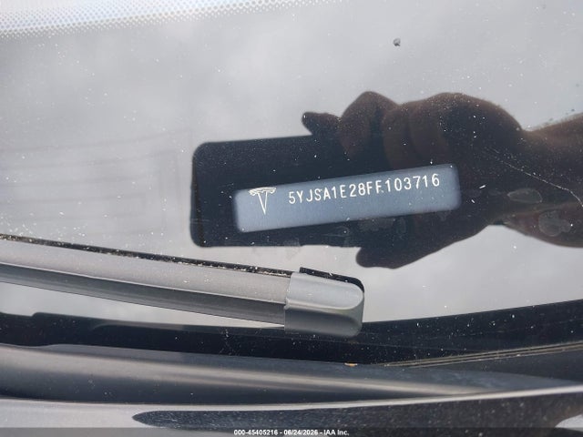 Продажа на аукционе авто 2015 Tesla Model S 70d/85d/p85d, vin: 5YJSA1E28FF103716, номер лота: 45405216