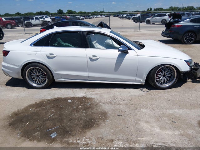 45405282 :رقم المزاد ، WAUB4AF49LA022409 vin ، 2020 Audi S4 Premium Plus Tfsi Quattro Tiptronic مزاد بيع