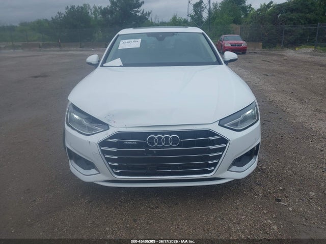 Продажа на аукционе авто 2022 Audi A4 Premium 40 Tfsi Quattro S Tronic, vin: WAUABAF40NN002224, номер лота: 45405309