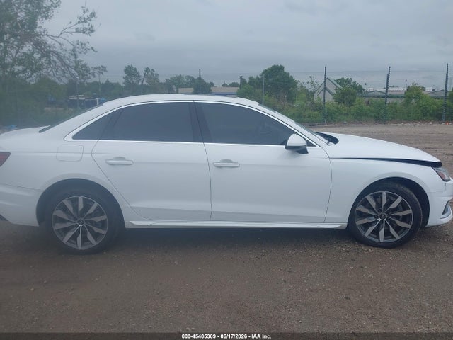 Продажа на аукционе авто 2022 Audi A4 Premium 40 Tfsi Quattro S Tronic, vin: WAUABAF40NN002224, номер лота: 45405309