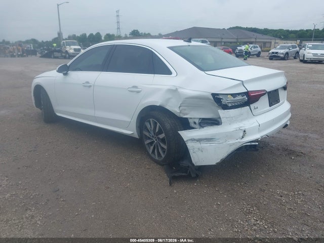 Продажа на аукционе авто 2022 Audi A4 Premium 40 Tfsi Quattro S Tronic, vin: WAUABAF40NN002224, номер лота: 45405309