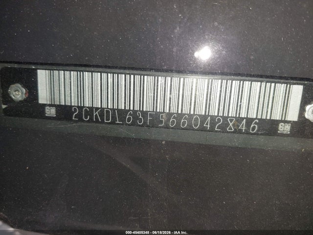 Aukcja sprzedaży 2006 Pontiac Torrent, vin: 2CKDL63F566042846, numer aukcji: 45405348