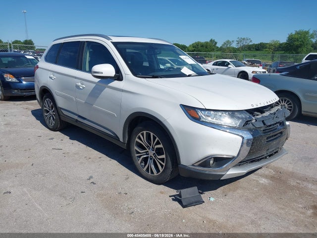 2017 Mitsubishi Outlander Se/sel მანქანა იყიდება აუქციონზე, vin: JA4AZ3A39HZ009057, აუქციონის ნომერი: 45405405