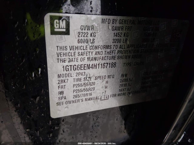 1GTG6EEN4H1167188 GMC Canyon 4wd Denali