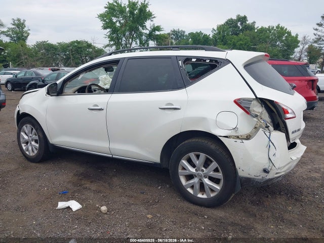 Продаж на аукціоні авто 2012 Nissan Murano Sl, vin: JN8AZ1MW5CW225843, номер лоту: 45405525