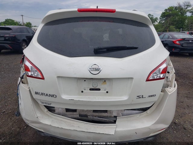 Продаж на аукціоні авто 2012 Nissan Murano Sl, vin: JN8AZ1MW5CW225843, номер лоту: 45405525
