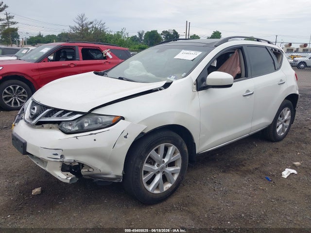 Продаж на аукціоні авто 2012 Nissan Murano Sl, vin: JN8AZ1MW5CW225843, номер лоту: 45405525