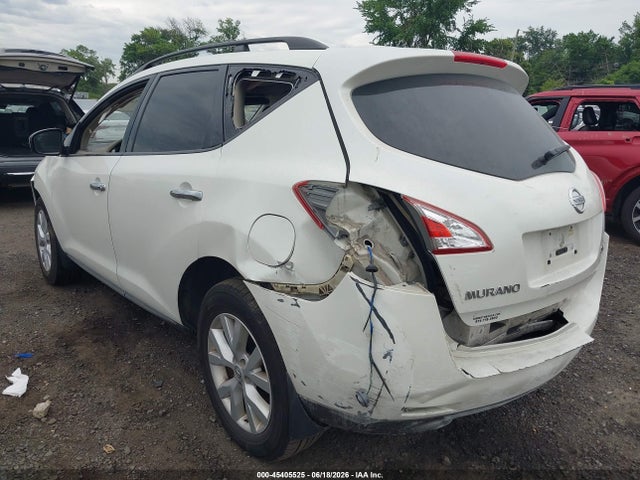 Продаж на аукціоні авто 2012 Nissan Murano Sl, vin: JN8AZ1MW5CW225843, номер лоту: 45405525