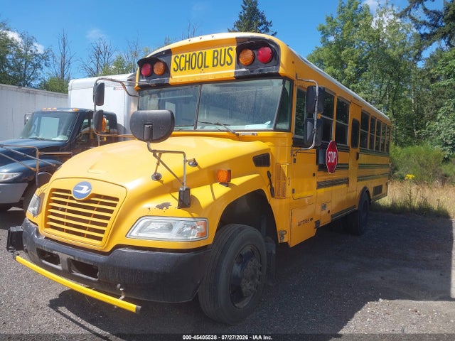 Blue Bird School Bus / Transit Bus 2015 1BAKBCPA5FF313614 Image 2