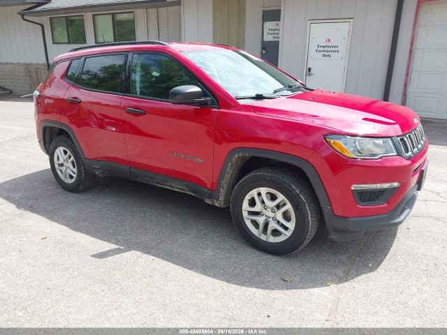 45405604 :رقم المزاد ، 3C4NJDAB9JT392233 vin ، 2018 Jeep Compass Sport 4x4 مزاد بيع